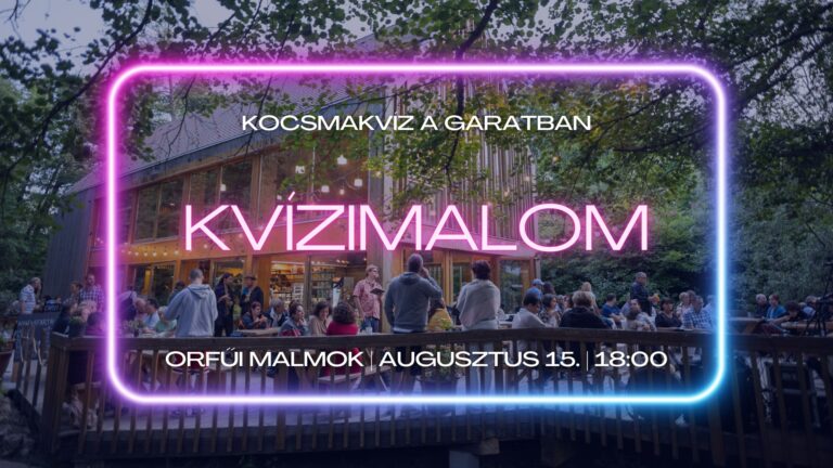 Kvízimalom – kocsmakvíz a Garatban